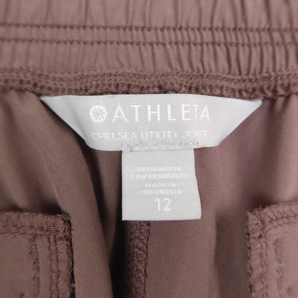 Athleta Pants Womens SZ 12 Chelsea Utility Jogger Cargo Relaxed Baggy Athleisure - Picture 11 of 14